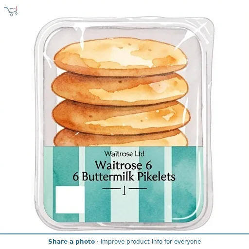 Waitrose 6 Buttermilk Pikelets