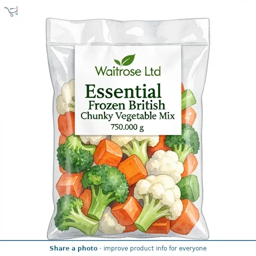 Essential Frozen British Chunky Vegetable Mix