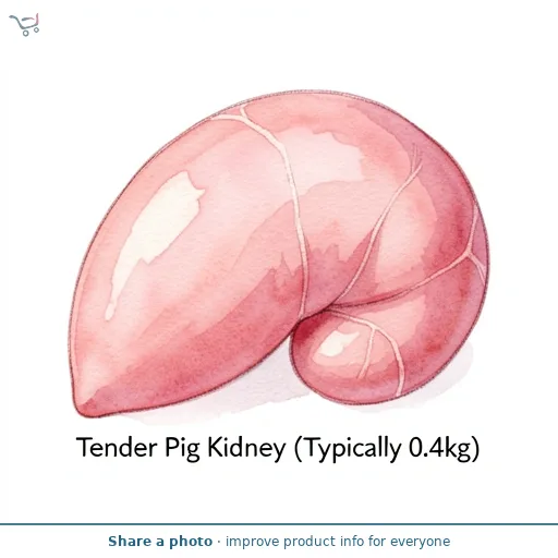 ASDA Pig Kidney (Typically 0.4kg)
