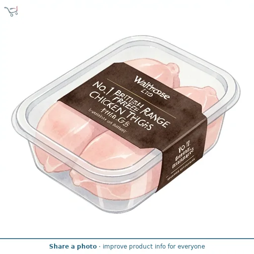 Waitrose No.1 British Free Range Chicken Thighs