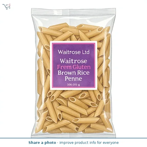 Waitrose Free From Gluten Brown Rice Penne