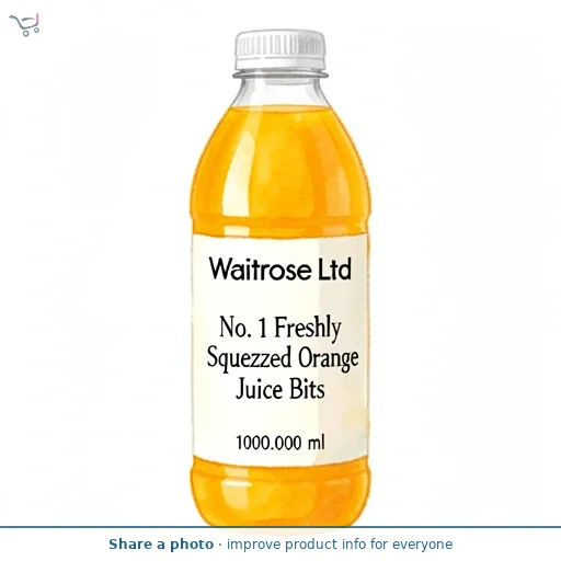 No. 1 Freshly Squeezed Orange Juice with Bits