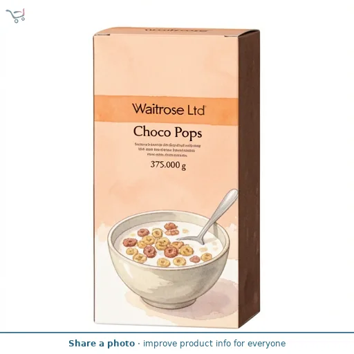 Waitrose Choco Pops 375g