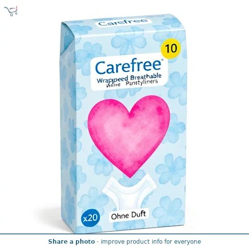 Carefree Wrapped Breathable Pantyliners
