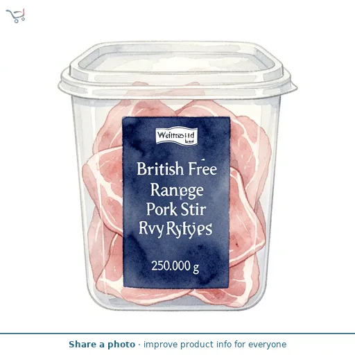 British Free Range Pork Stir Fry Strips