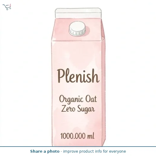 Plenish Organic Oat Zero Sugar