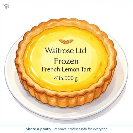 Waitrose Frozen French Lemon Tart