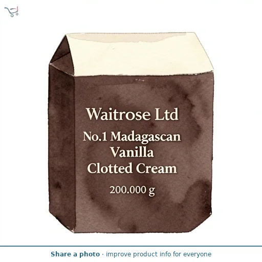 No.1 Madagascan Vanilla Clotted Cream