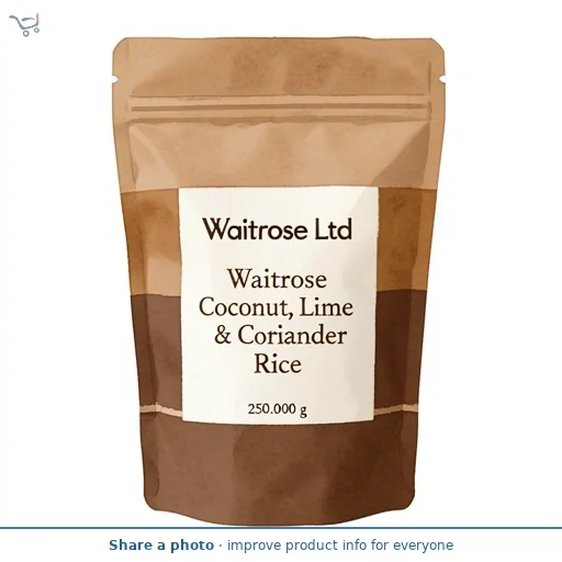 Waitrose Coconut, Lime & Coriander Rice