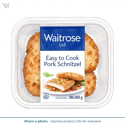 Easy to Cook Pork Schnitzel