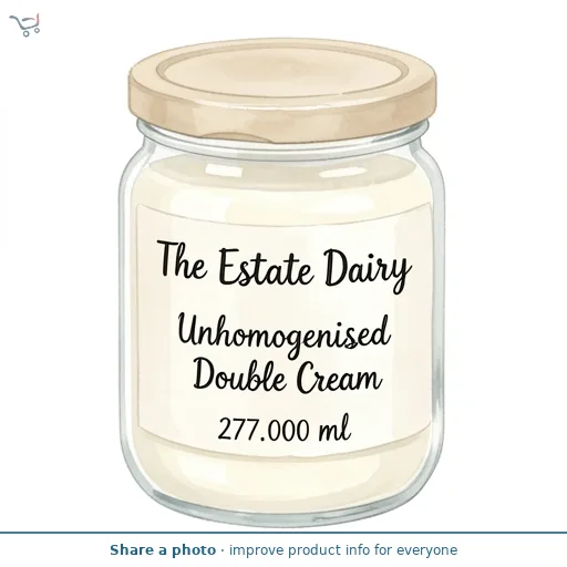 The Estate Dairy Unhomogenised Double Cream
