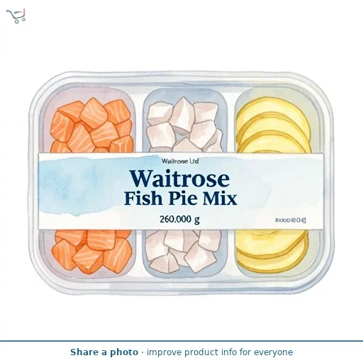 Waitrose Fish Pie Mix