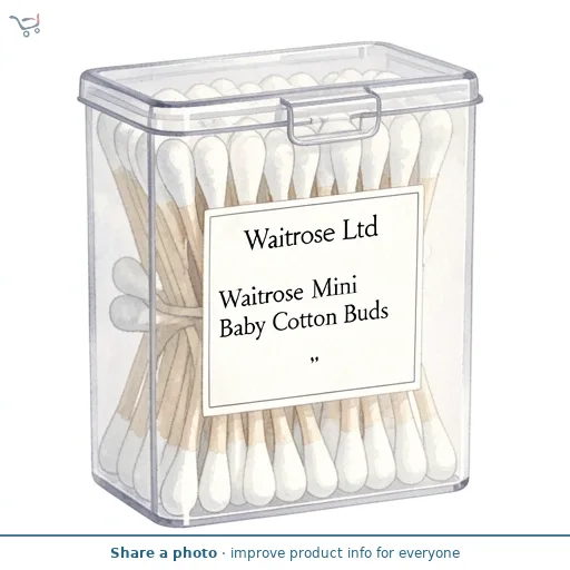 Waitrose Mini Baby Cotton Buds