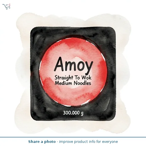 Amoy Straight To Wok Medium Noodles