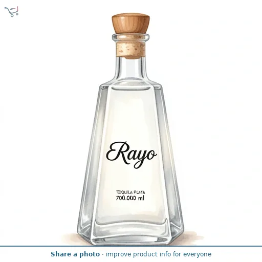 El Rayo Plata Tequila 70cl