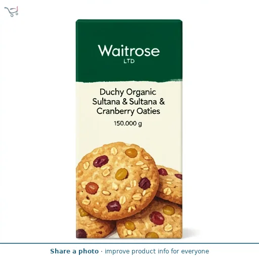 Duchy Organic Sultana & Cranberry Oaties