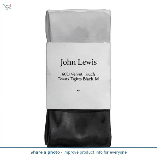 60D Velvet Touch Tights Black M