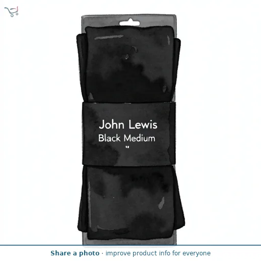 80D Opaque Tights Black Medium