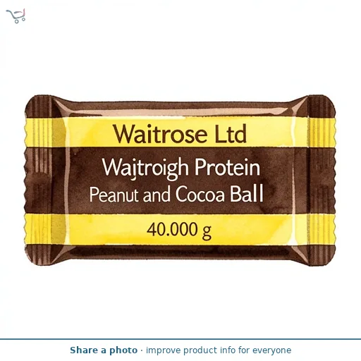 Waitrose High Protein Peanut and Cocoa Ball