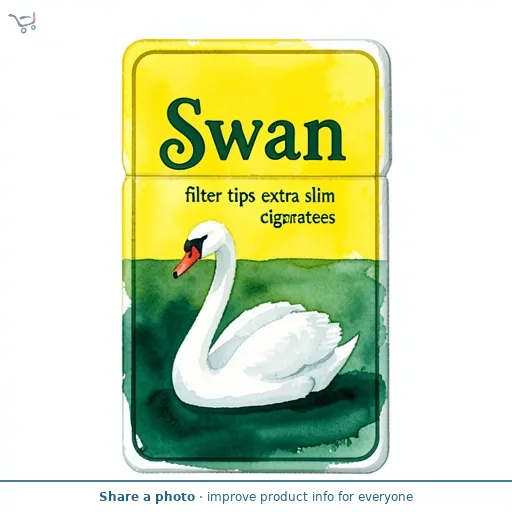 Swan filter tips extra slim cigarettes