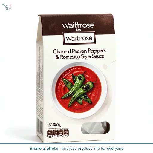 No.1 Charred Padron Peppers & Romesco Style Sauce