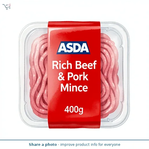 ASDA Rich Beef & Pork Mince 400g