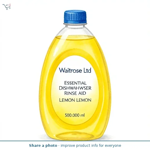 Essential Dishwasher Rinse Aid Lemon