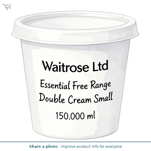 Essential Free Range Double Cream Small