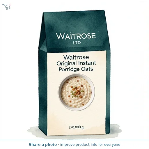 Waitrose Original Instant Porridge Oats