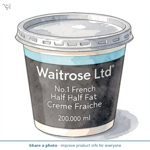 No.1 French Half Fat Creme Fraiche