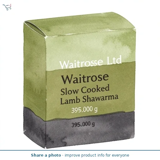 Waitrose Slow Cooked Shred & Share Lamb Shawarma