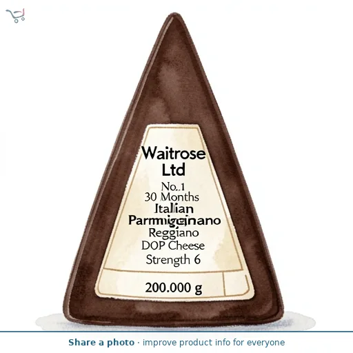 No.1 30 Months Italian Parmigiano Reggiano DOP Cheese Strength 6