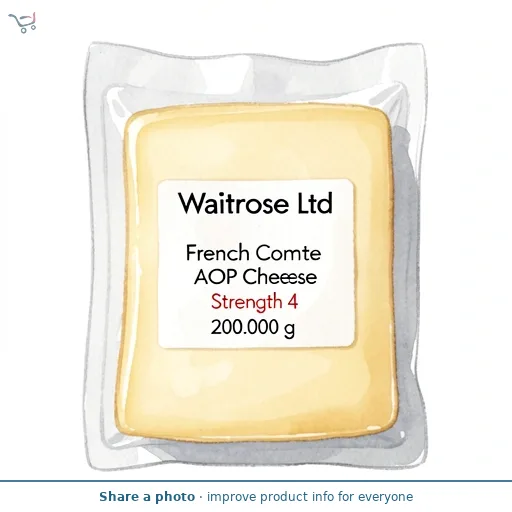 Waitrose French Comte AOP Cheese Strength 4