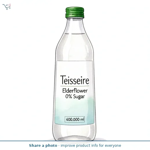 Teisseire Elderflower 0% Sugar