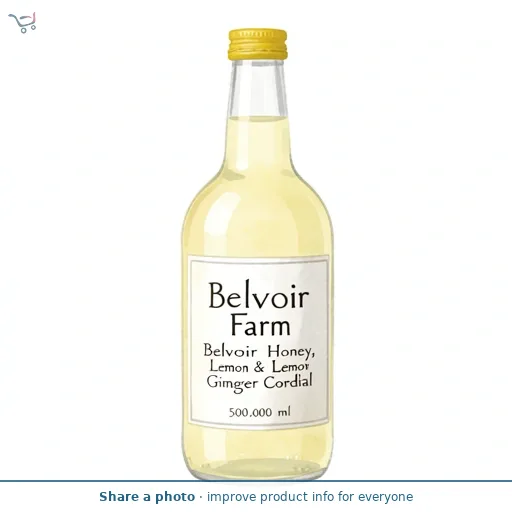 Belvoir Farm Honey, Lemon & Ginger Cordial 500ml
