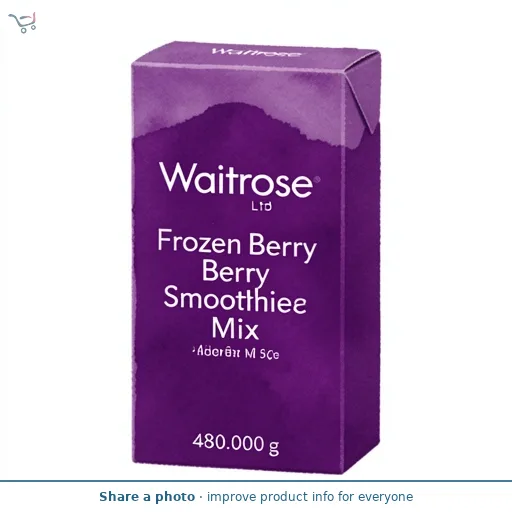 Waitrose Frozen Berry Smoothie Mix