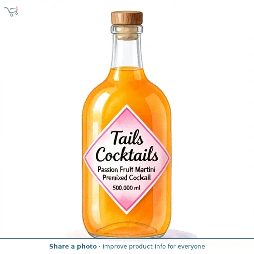 Tails Cocktails Passion Fruit Martini Premixed Cocktail