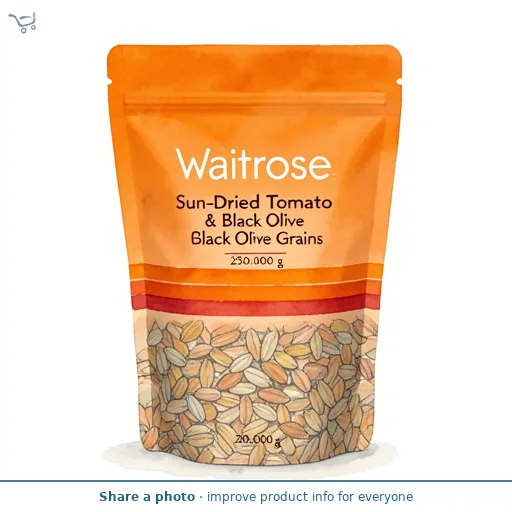 Waitrose Sun-Dried Tomato & Black Olive Grains