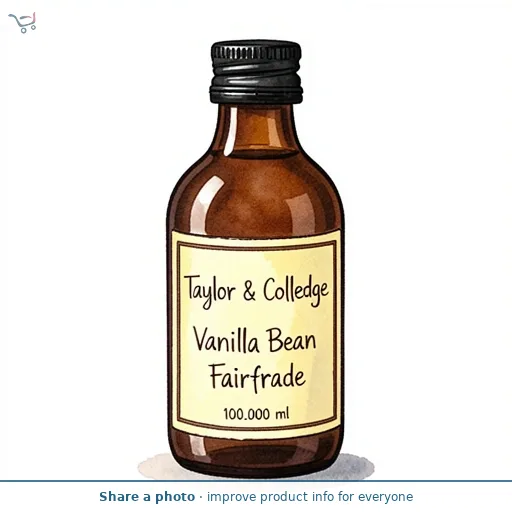 Taylor & Colledge Vanilla Bean Fairtrade