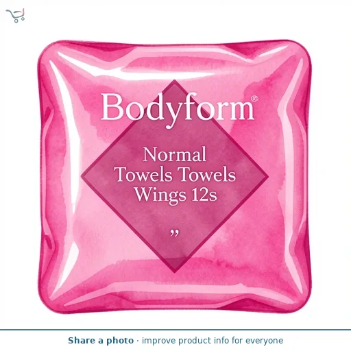 Bodyform Normal Towels Wings 12s