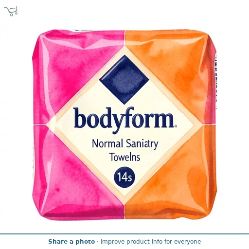 Bodyform Normal Sanitary Towels 14s