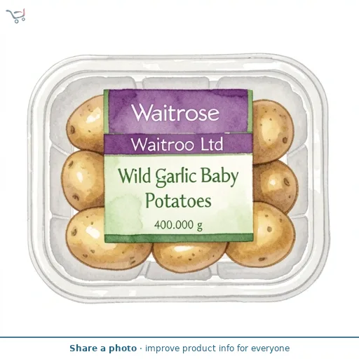 Waitrose Wild Garlic Baby Potatoes