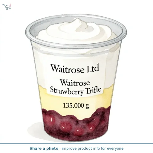 Waitrose Strawberry Trifle