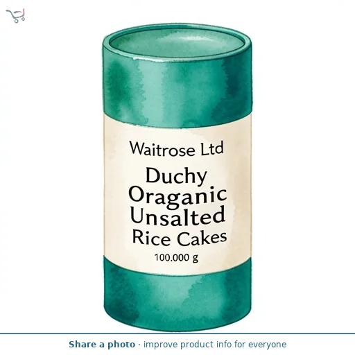 Duchy Organic Unsalted Rice Cakes
