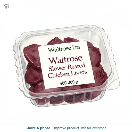 Waitrose Slower Reared Chicken Livers