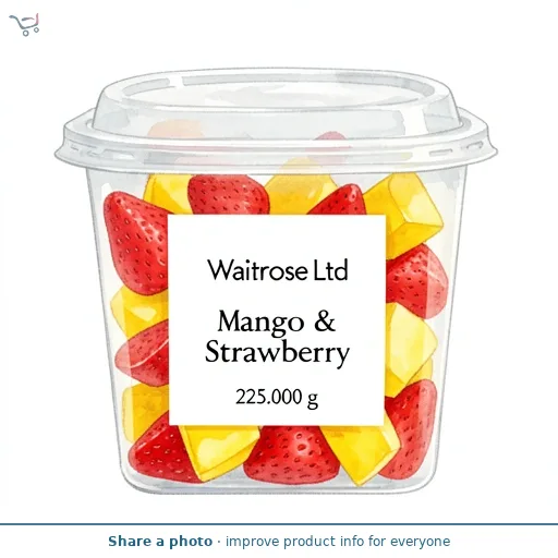 Waitrose Mango & Strawberry