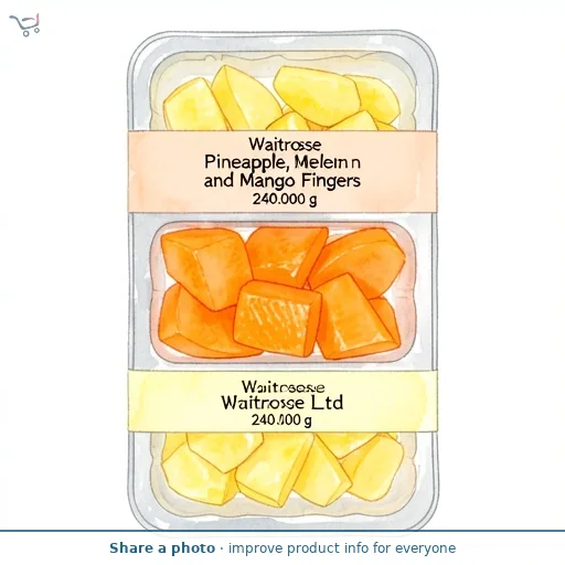 Waitrose Pineapple, Melon and Mango Fingers