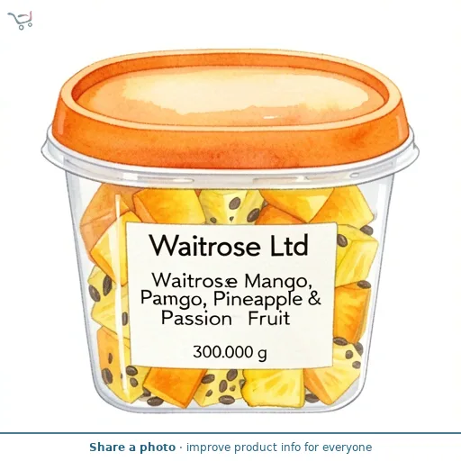 Waitrose Mango, Pineapple & Passion Fruit