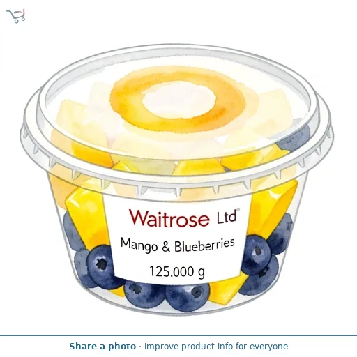 Waitrose Mango & Blueberries