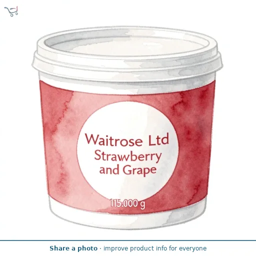 Waitrose Strawberry and Grape